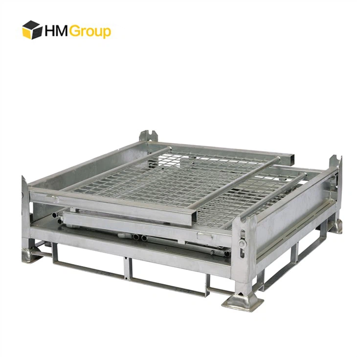 foldable stillage cage
